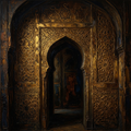 Sacred Geometry Rembrandt Gold